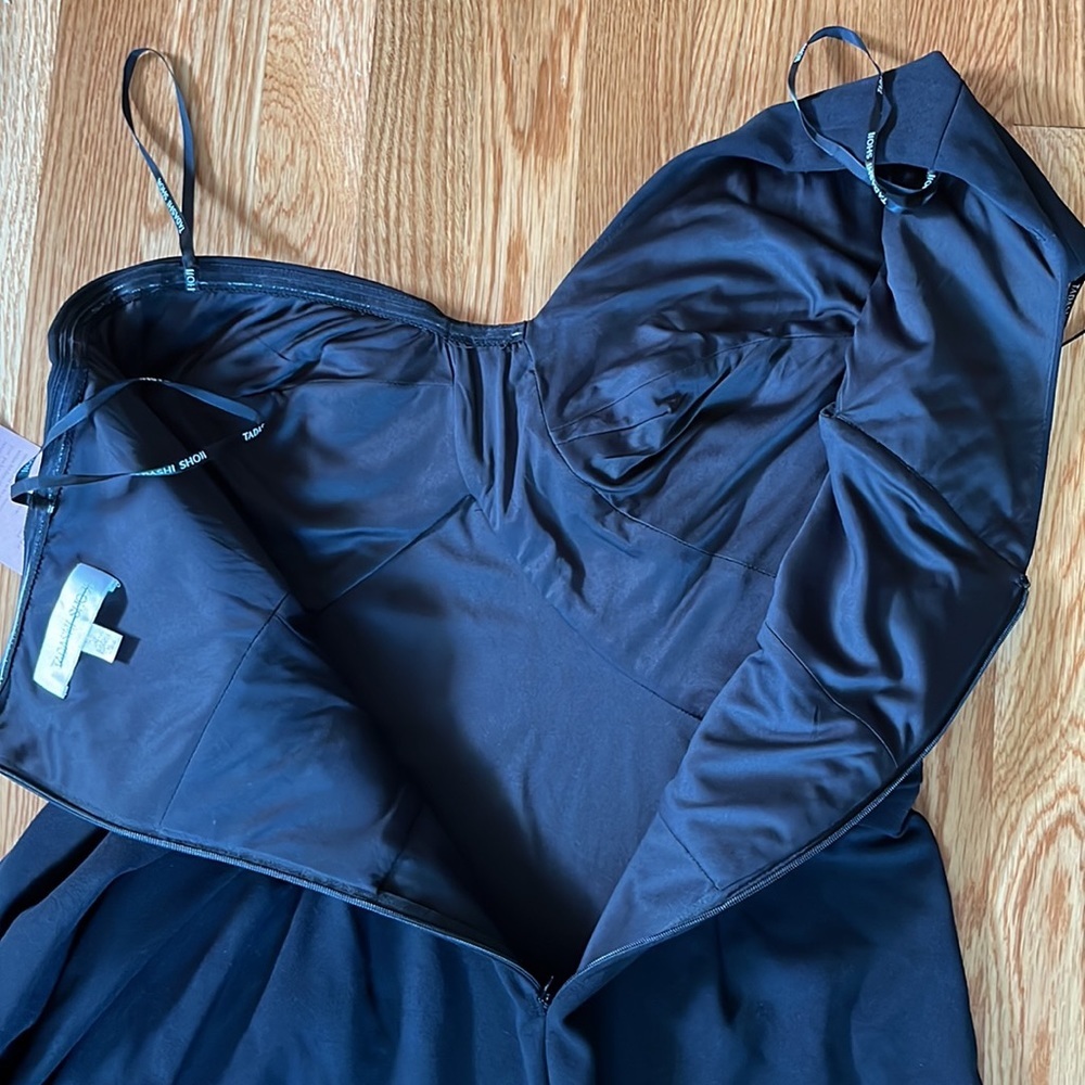 NWT Tadashi Shoji Callahan Dress Size XL Mother of the Bride Black - Picture 15 of 16